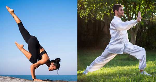 Diferencia entre yoga y tai chi: características y beneficios