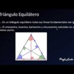 Características y propiedades básicas de un triángulo